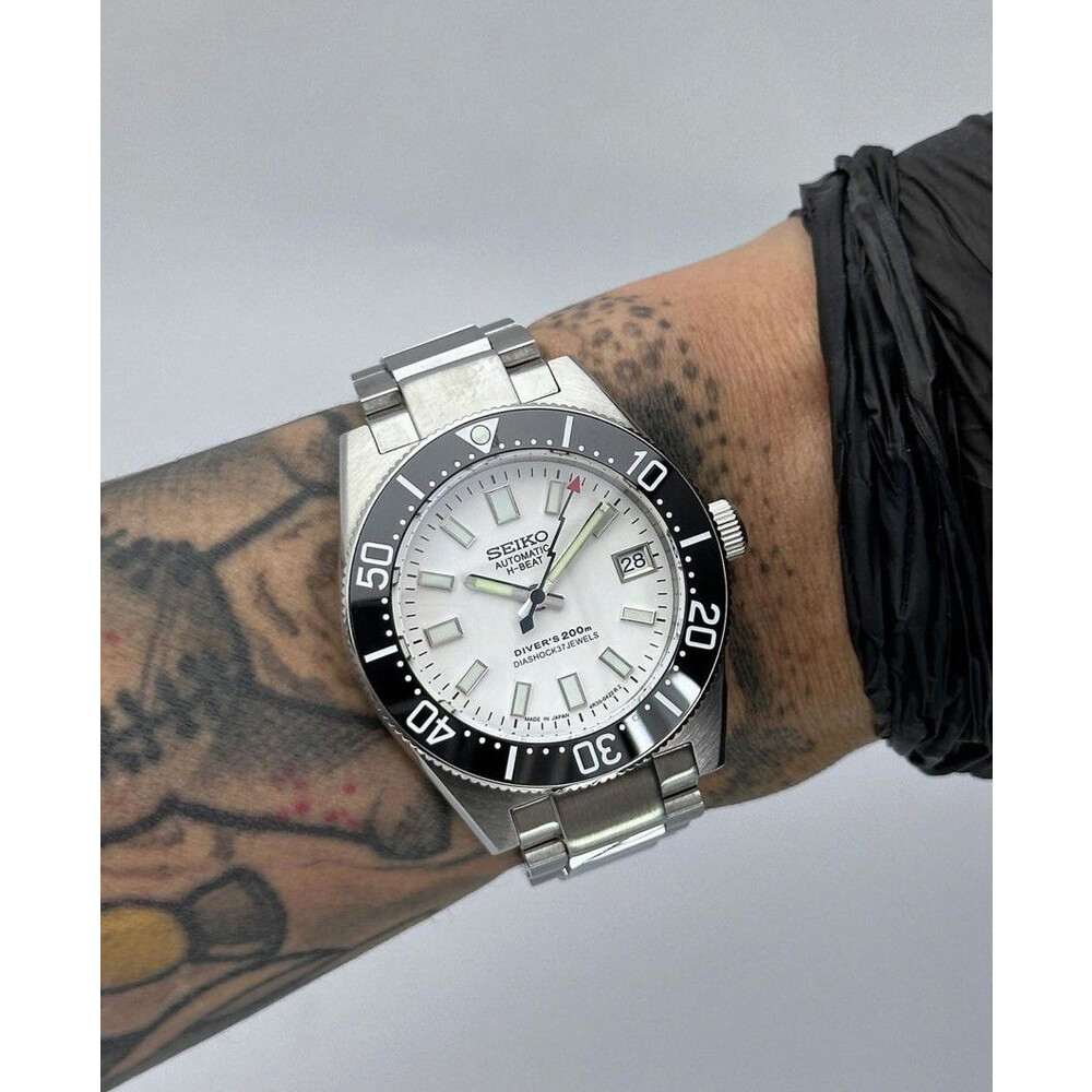 Custom Seiko Mod • White 62Mas Re-Issue • 40mm